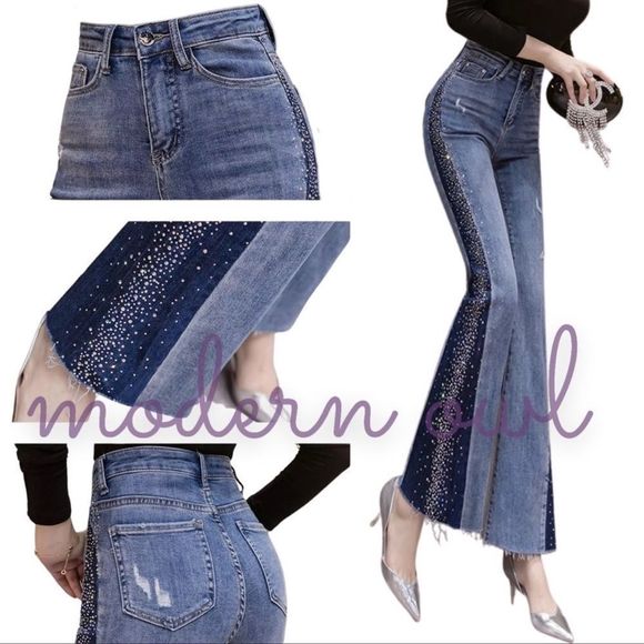 Premium Quality DENIM with side Decor - Picture 3 of 7